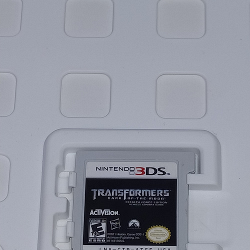 Transformers Dark Of The Moon 3ds - Longaniza Games (Usado)