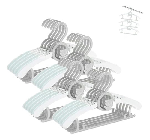 Baby Nursery Closet Hangers, Ultra Thin Non-slip And Ex...