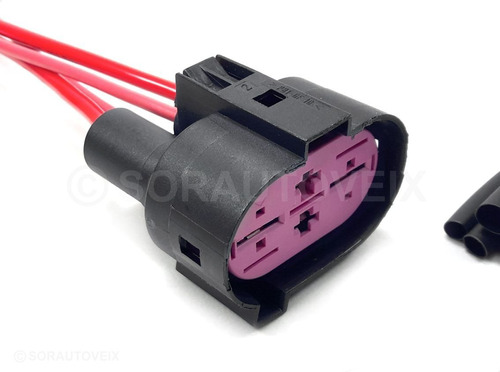 Conector Plug Resistencia P/ Ventoinha Astra Meriva Corsa