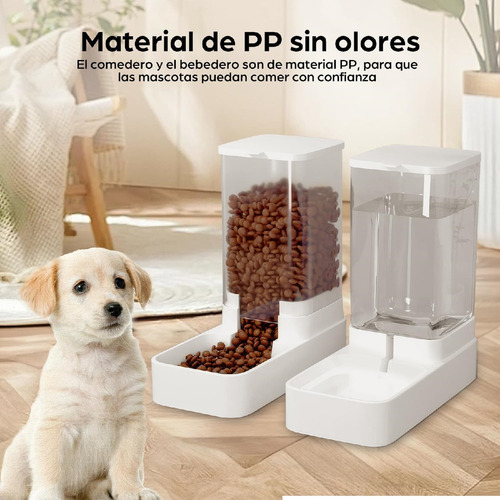 Cx Bebedero De Agua For Perro Antiderrame - Base Estable