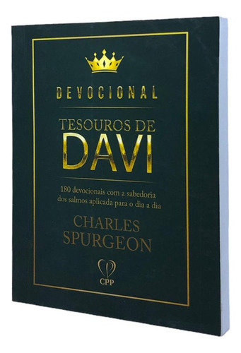 Devocional Tesouros De Davi Capa Flexivel Promoção | Verde Real, De Charles Spurgeon. Editora Cpp, Capa Mole Em Português, 2023