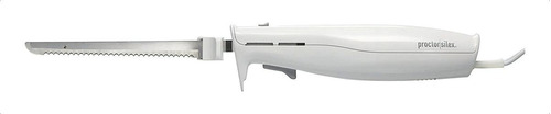Cuchillo Eléctrico Proctor Silex, Easy Slice, Para Tallar Color Blanco