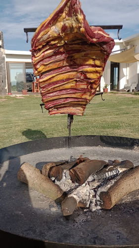 Parrilla Asador Cruz Portátil Regulable