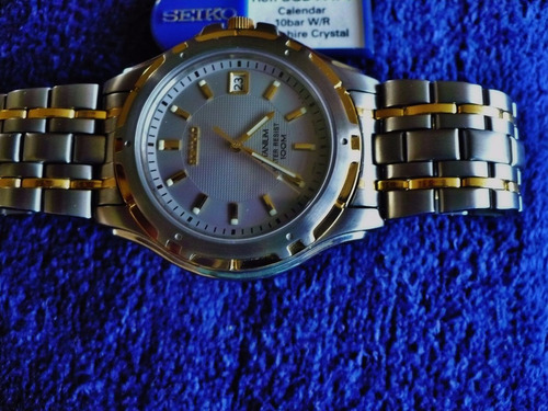 Precioso Reloj Seiko Titanium -nuevo Comprado Usa-en Caja!!
