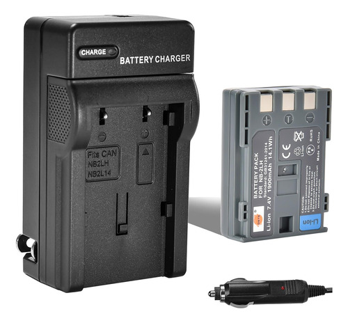 Dste Replacement For Nb-2lh Battery + Dc18 Travel And Car C.