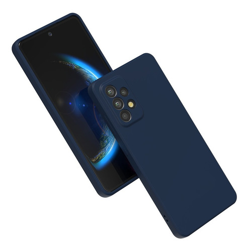 Imagen 6 de 10 de Case Silicona Gamuzada Para Samsung A32/ A52/ A52s/ A72
