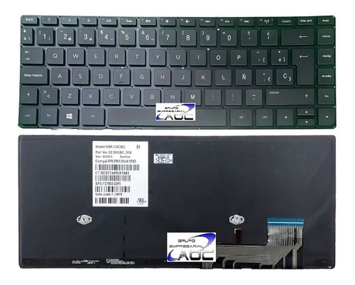 Teclado Hp Envy 14-k000 14-k100 14-k027 727503-001 Español