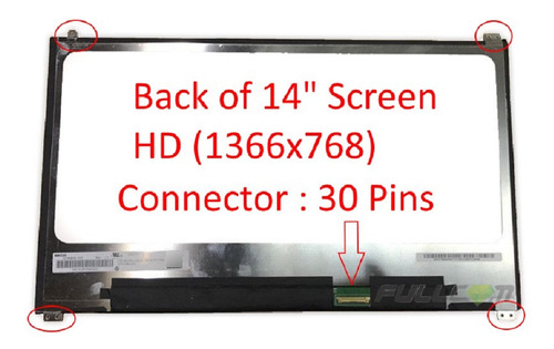 Pantalla Dell Latitude E7480 7480 N140bge-e53 Lp140whu-tpn1