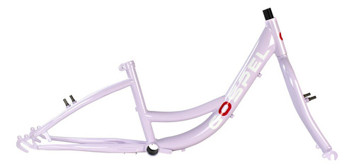 Cuadro Bicicleta R20 Lady Con Tijera Lila Fm-2018 Gospel