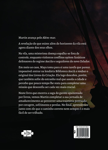 Primeiro amanhecer, de Pellanda, Roberto Campos. O além-mar (2), vol. 2. Editorial Avec Editora e Comércio de Livros Ltda., capa mole em português, 2022