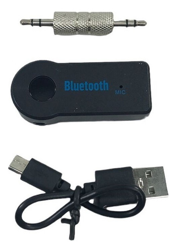 Receptor Bluetooth Usb Auto Microfono Manos Libres Estereo