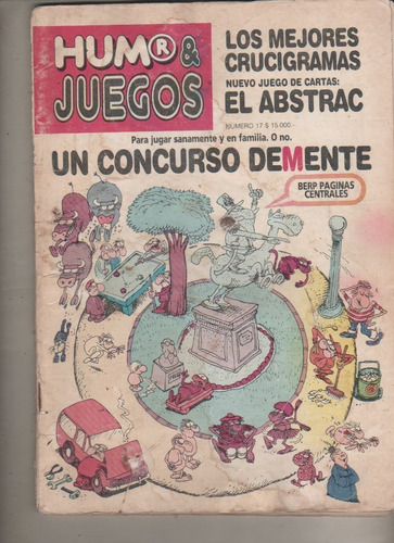 Revista ** Humor & Juegos ** N° 17 Año 1981