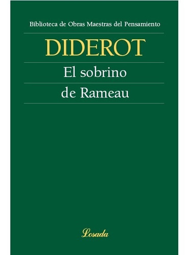 El Sobrino De Rameau - Diderot - Ed. Losada