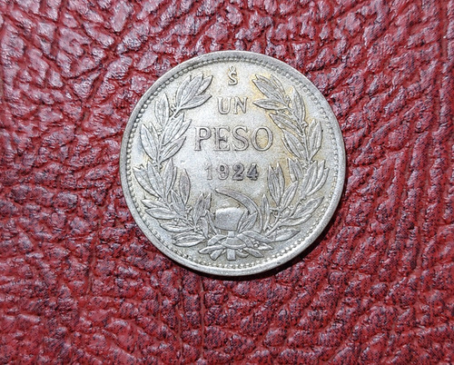 Moneda De Un Peso 1924