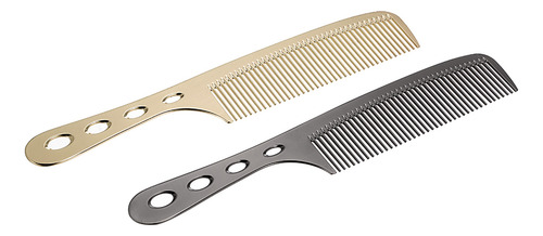 Peineta Profesional De Acero Inoxidable Para Peluquería