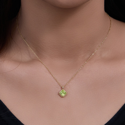 Collar De Plata De Ley 925 Con Encaje Retorcido De Circonio
