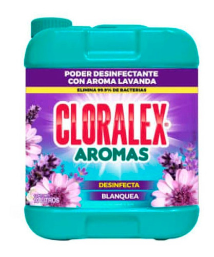 Blanqueador Líquido Cloralex Aromas Lavanda 10 L