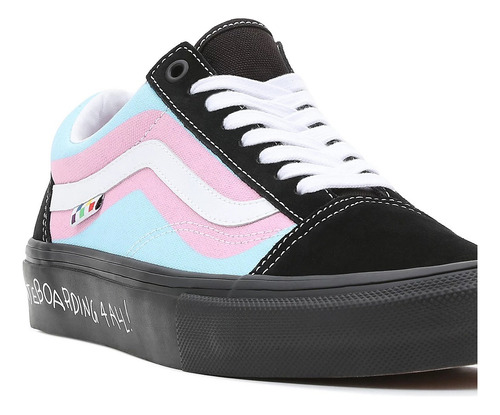 Tenis Vans Old Skool Pride Lgbtq+ Popcusch - Vn0a5fcbbmb