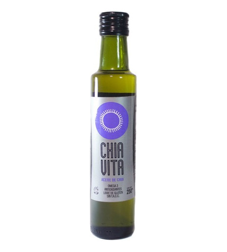 Aceite De Chia Vita X 250cc -sin Tacc - Alta Pureza - Vegano