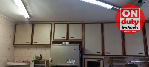 Imagem 5 de 30 de Sobrado Com 5 Dormitórios À Venda, 240 M² Por R$ 770.000,00 - Marapé - Santos/sp - So0745