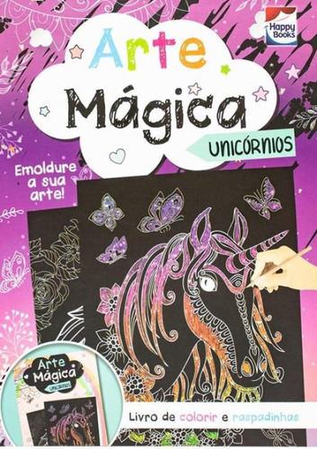 Arte Magica: Unicornios: Arte Magica: Unicornios, De Brijbasi Art Press. Editora Happy Books, Capa Dura, Edição 1 Em Português, 2023