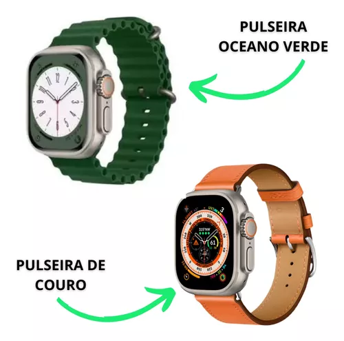 Relógio Inteligente Com Medidor De Glicose Smart Band Ultra