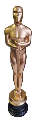 Estatueta Oscar Dourada Hollywood Cinema Decoração Fantasia