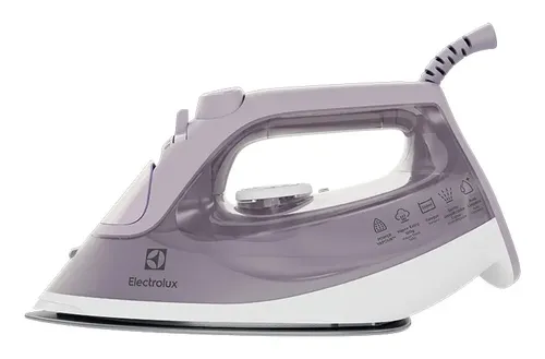 Ferro de Passar Seco e vapor Electrolux base cerâmica Glissium
