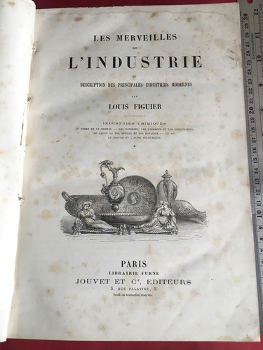Les Merveilles De L'industrie Ilustraciones Industria (Usado)