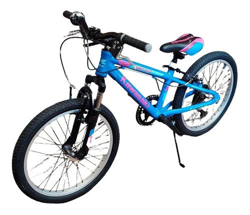 Imagen 1 de 3 de Bicicleta Mountain Bike Kawasaki Rodado 20 Kht-220 Babymovil