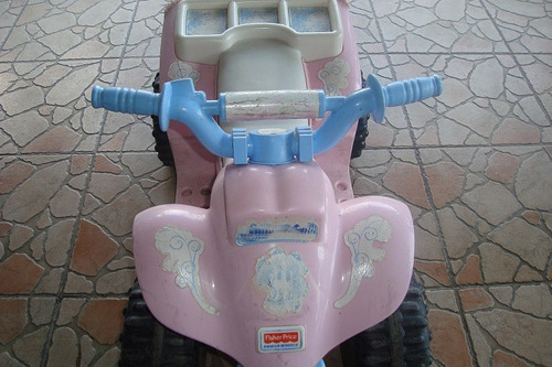 Moto Eléctrica Fisher Price Rosada Para Niña.