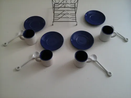 Juego De 4 Tazas Para Café