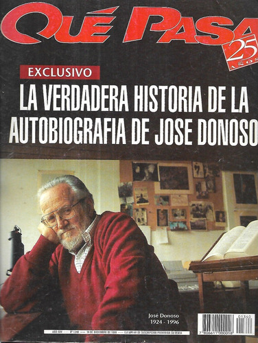 Revista Qué Pasa 1340 / 14 Diciembre 1996 / José Donoso