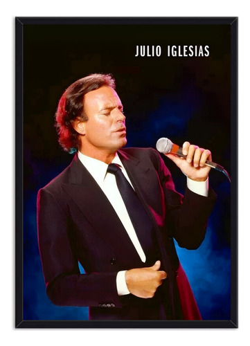 Cuadro Decorativo Julio Iglesias 