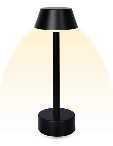 Lámpara De Mesa Inalámbrica, Luz Led De Escritorio Con Bater