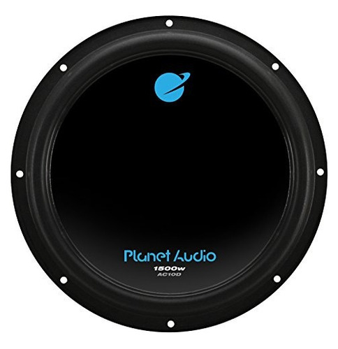 Planet Audio Ac10d 1500 Vatios, 10 Pulgadas, Doble Subwoofer