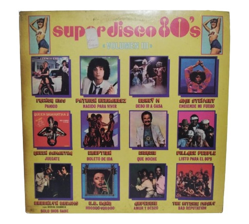 Varios  Superdisco 80's Volumen Iii, Lp La Cueva Musical