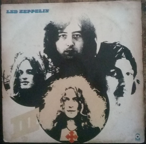 Lp Vinil (g+/vg) Led Zeppelin Iii 3 1a Ed Br 70 Alps 805.005