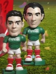 Cabezón Coca Cola De Raúl Jiménez Fifa World Cup Qatar 2022.