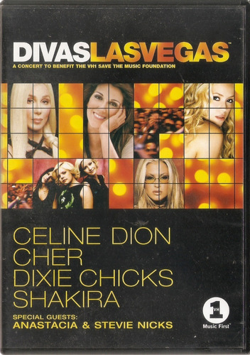 Dvd Divas Las Vegas - Celine Dion, Cher