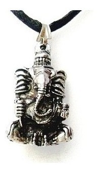 Colar Amuleto Ganesha  Deuses Hindu - Colar Pingente Ganesha