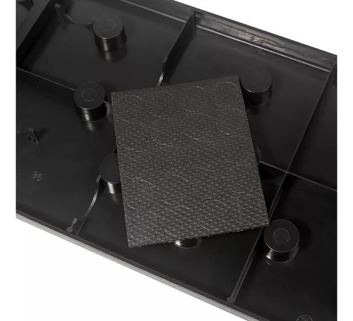Soporte Lagartija Portátil Para Ejercicios Casa Crossfit Color Negro