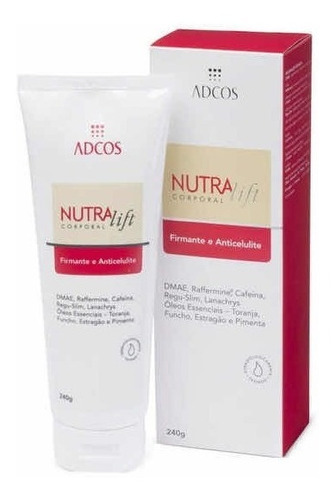 Nutralift Creme Corporal Firmante E Anticelulite 240g Adcos