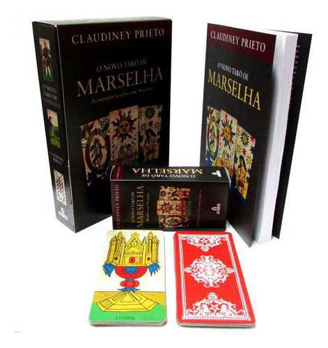 Livro E Baralho De 78 Cartas O Novo Tarô De Marselha