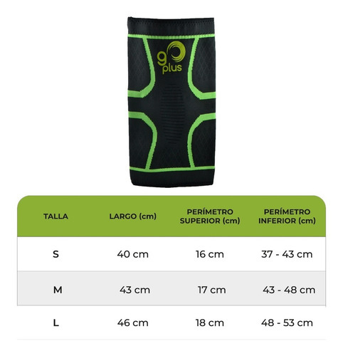Imagen 10 de 10 de Rodillera X L Go Plus