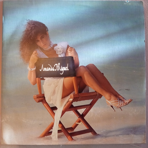 Amanda Miguel Telefono Maldito Vinilo Lp Casi Nuevo + Poster