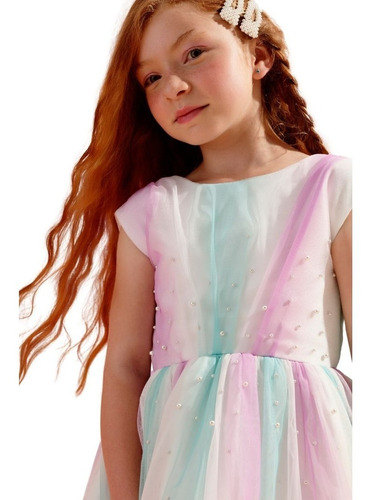 Vestido De Festa Infantil Petit Cherie New Print 21376