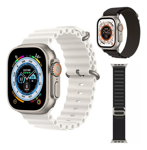 Smartwatch H11 Ultra Plus Para Apple/android + Correa Extra