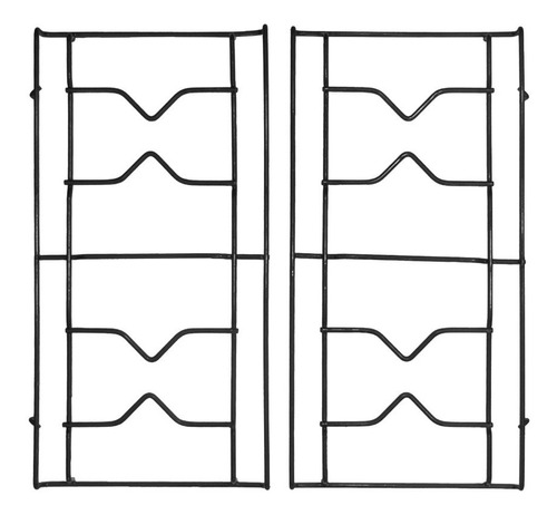 1 Par De Parrillas Rejilla De Hornallas De Cocina Volcan