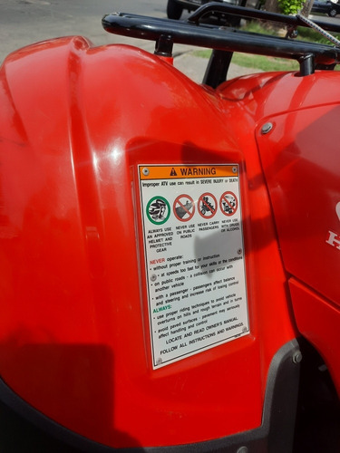 Imagen 16 de 23 de Honda Trx 420 Parrillero Power Shift